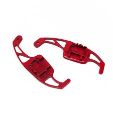 Red Paddle Shifter Lever Extensions For VW Golf MK5 MK6 VI R32 R GTI TSI DSG