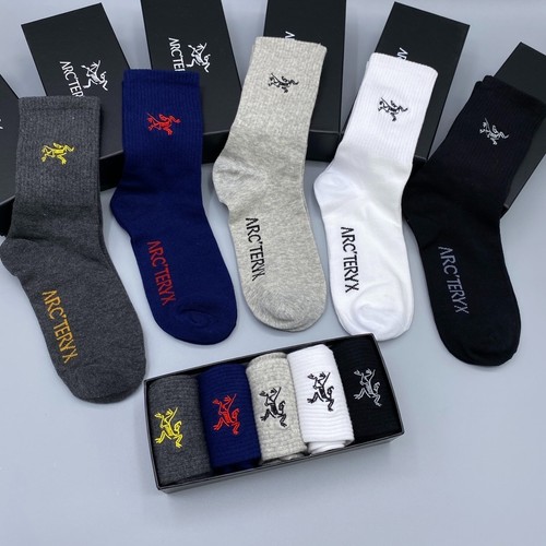 Arc teryx socks cotton 5pcs - arc’teryx,