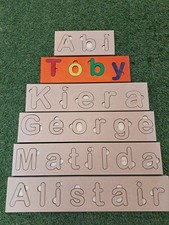 Personalised Wooden Name
