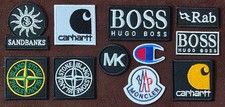 Heat Press Embroidered Logo