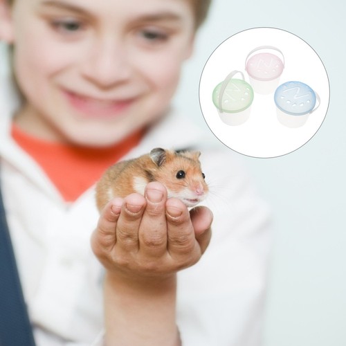 3pcs small pet cages hamster - 3pcs,