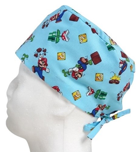 Men scrub cap mario - men's,