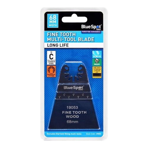 Bluespot 68mm fine tooth - bluespot, multi