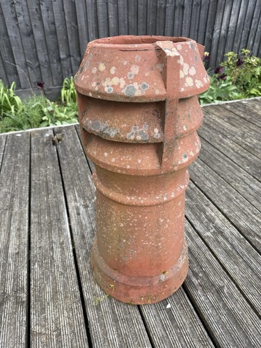 Terracotta chimney pot - terracotta,