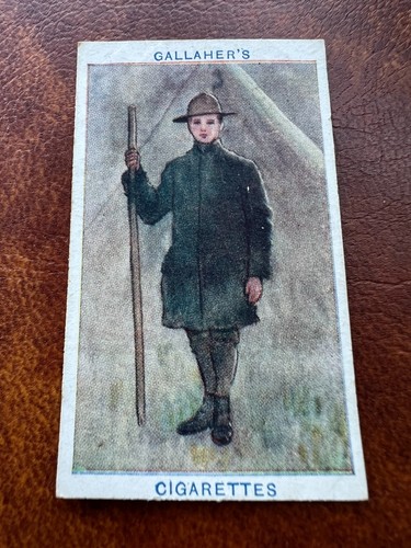 Gallaher cigarette card boy - -,