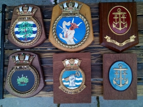 Ships plaques royal - plaques, navy
