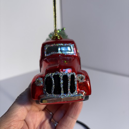 Blown glass red classic - classic, pick