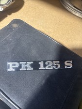VESPA PK 125 S ELESTART Side panel Badge
