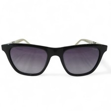 Police Sunglasses Drift 3 Black & White Ladies Purple Tint Lens S1800 - Preloved