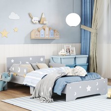 ZONEKIZ Toddler bed w/ Star
