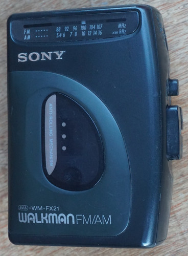 Sony walkman fx21 fm - sony, am/fm