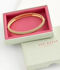Beautiful Ted Baker Gold Tone Dotty Bangle Bracelet 