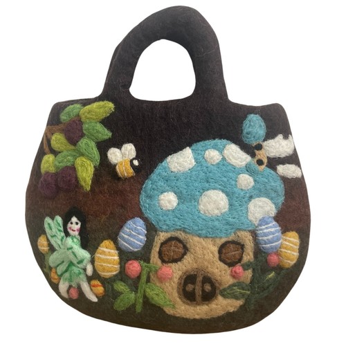 Fairy garden felted - garden, |