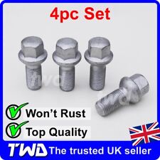 4 x ALLOY WHEEL BOLTS FOR MERCEDES BENZ A-CLASS (2004+) W169 W176 NUTS [4MA]