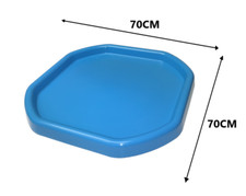 SMALL LIGHT BLUE MIXING TRAY