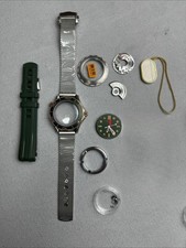 42mm stainless steel watch - stainless,