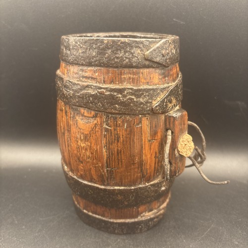 Small wooden barrel keg - small,