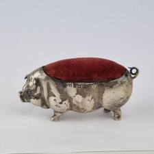 Antique Large Silver Pin