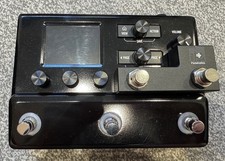 Line 6 HX Stomp Effects Pedal + Pedalnetics Helauxy Duo Mini Pro + Case/Presets