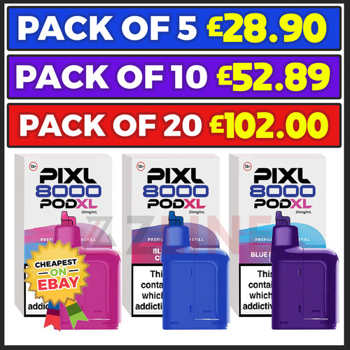 Pixl 8000 vape pods - pixl, |