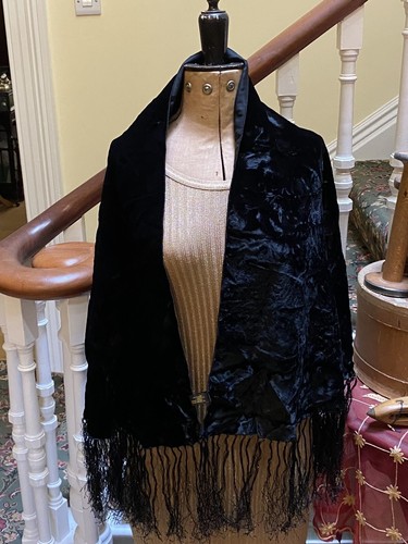 Itallian shawl wrap black - wrap,