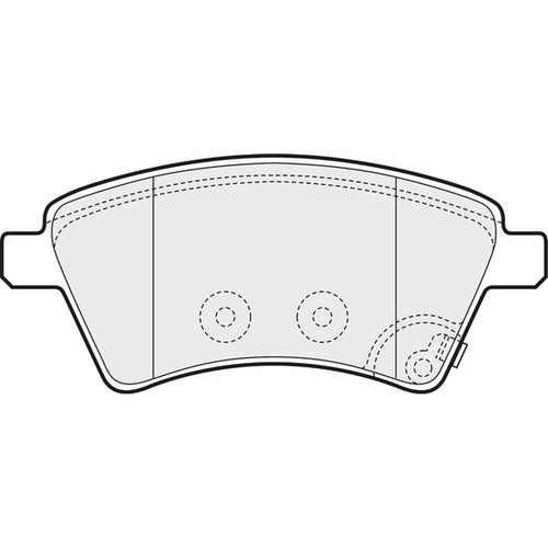 Brake pads set for suzuki - set, sx4