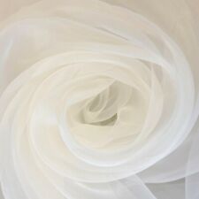 5 meters long 145cm Crystal Organza Fabric Wedding Craft Material (30 colors )