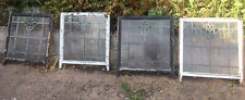 4 x  Art Deco stained glass