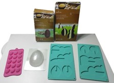 Silicone Moulds Chocolate Easter Egg Easter Bunny Baking Shapes Crofton 3D 