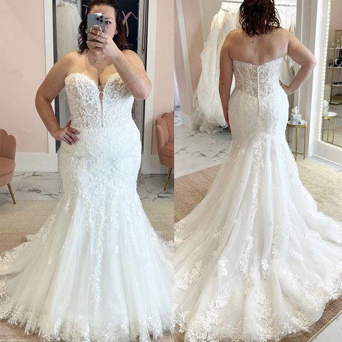 Plus size sweetheart wedding - size,