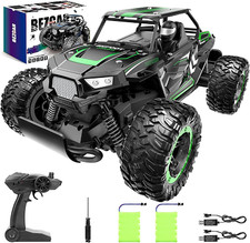 BEZGAR Remote Control Cars - 1:14 Scale RC Car, 2WD 20KM/H All-Terrains Toy Off