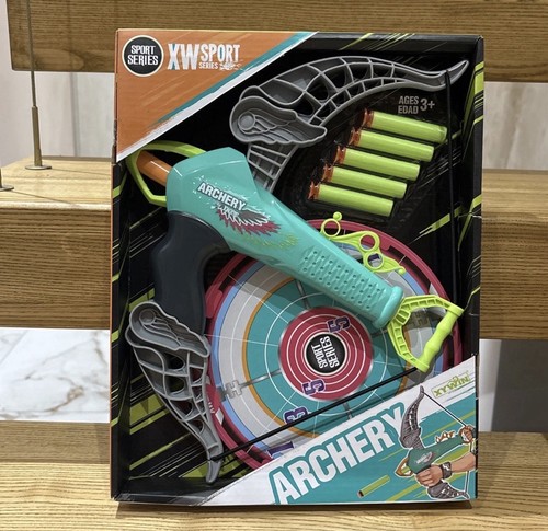 Kids bow arrow archery set - &,