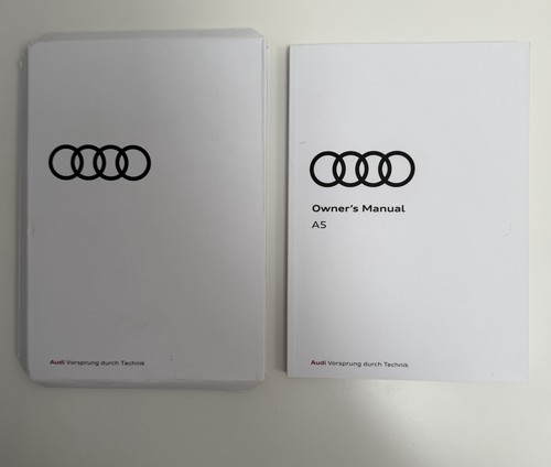 Audi owners manual handbook - audi,