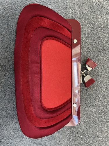 Karen millen red satin - karen,