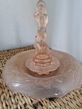 Art Deco Pink Glass Arabella