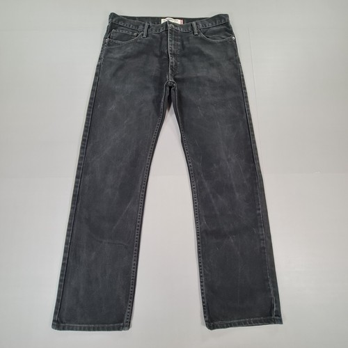 Levis 505 mens jeans - mens, black