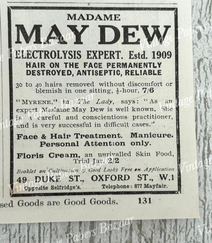 Madame may dew electrolysis - dew,