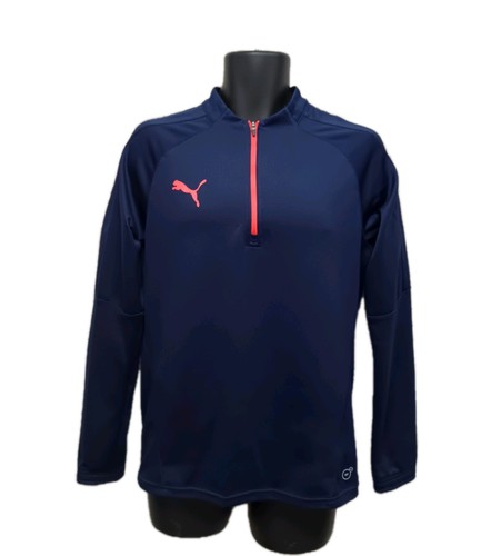 Puma blue half zip 100%
