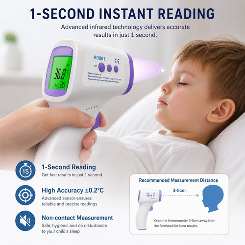 Digital infrared thermometer - infrared,