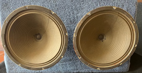 Pair vintage alnico - of,
