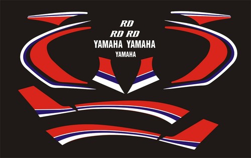 Yamaha x decal - 50/80,