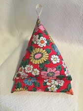 Handmade Cath Kidston Camden Fabric iPad Tablet Kindle Beanbag Stand Cushion