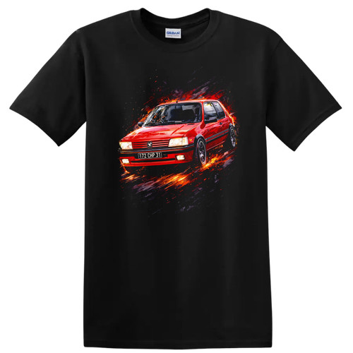 Peugeot 205 gti old car - gti, racing