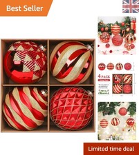 Extra Large 15CM Red & Gold