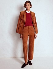 Boden Canonbury Cord Trousers In Ginger - UK 12 Petite BRAND NEW WITH TAGS