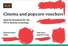 6 x Club Lloyds VUE Cinema