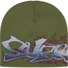 🎨 Supreme Tag Wrap Logo Beanie Olive Green - In Hand BRAND NEW - FREE SHIP 🚚
