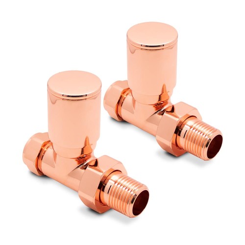 Copper modern lockshield - copper,