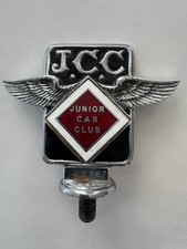 Junior Car Club Badge JCC Vintage Car. Bentley, Aston Martin, Lagonda, Alvis.