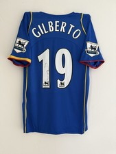 Gilberto Silva Arsenal Signed